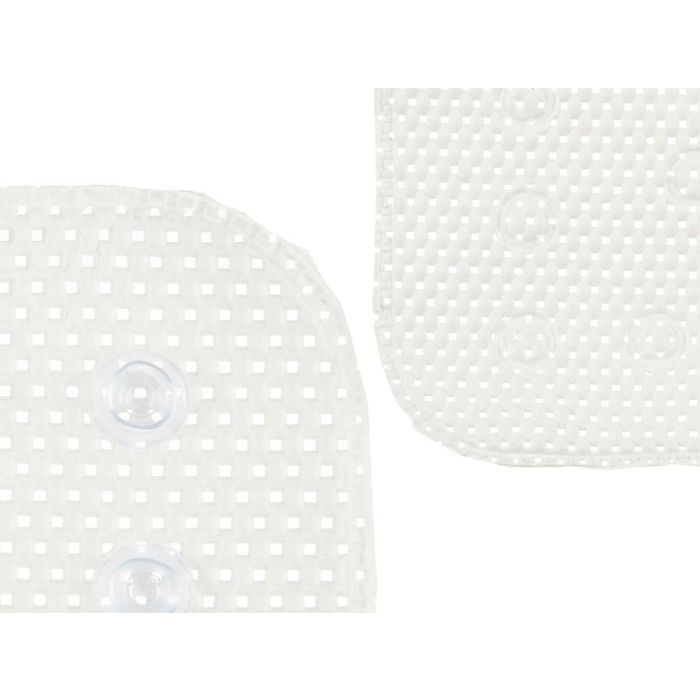 Alfombra Baño Antideslizante Goma Blanco Grd Berilo 7X40CM (6 Unidades) 3 Alfombra Baño Antideslizante Goma Blanco Grd Berilo 7X40CM (6 Unidades) 3