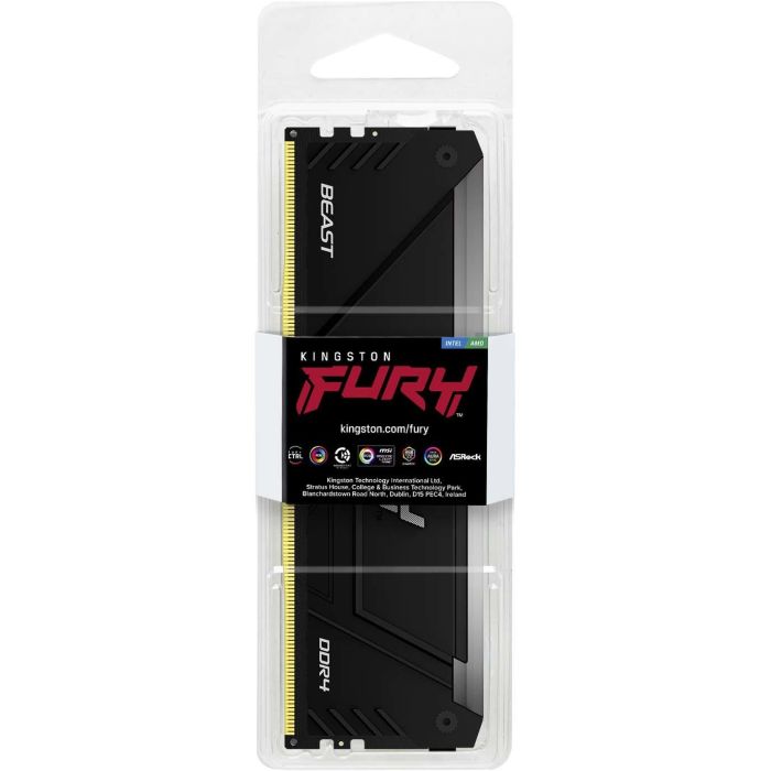Memoria RAM Kingston Fury Beast KF432C16BB2A/8 8 GB DDR4 CL16 2 Memoria RAM Kingston Fury Beast KF432C16BB2A/8 8 GB DDR4 CL16 2