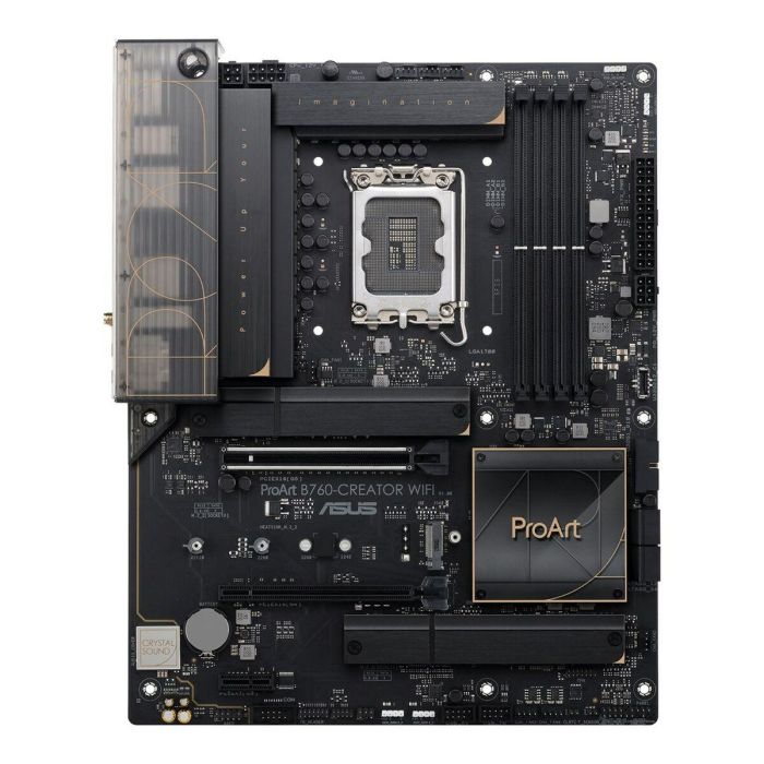 ASUS 90MB1FY0-M0EAY0 Placa Base Intel B760 LGA 1700 ATX, Compatible con Intel Core i3/i5/i7/i9, DDR5, Wi-Fi 6 9