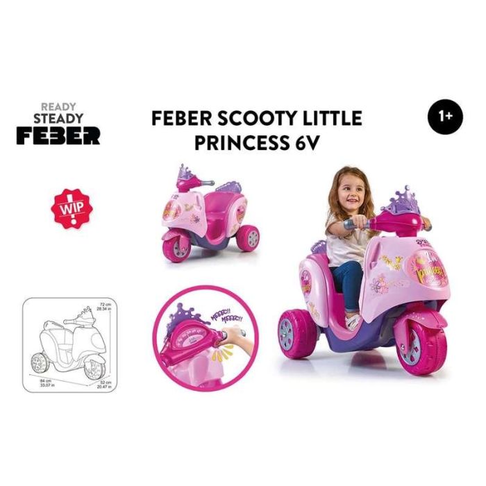 Trimoto bateria 6v scooty little princess 84x72x52 cm 4 Trimoto bateria 6v scooty little princess 84x72x52 cm 4