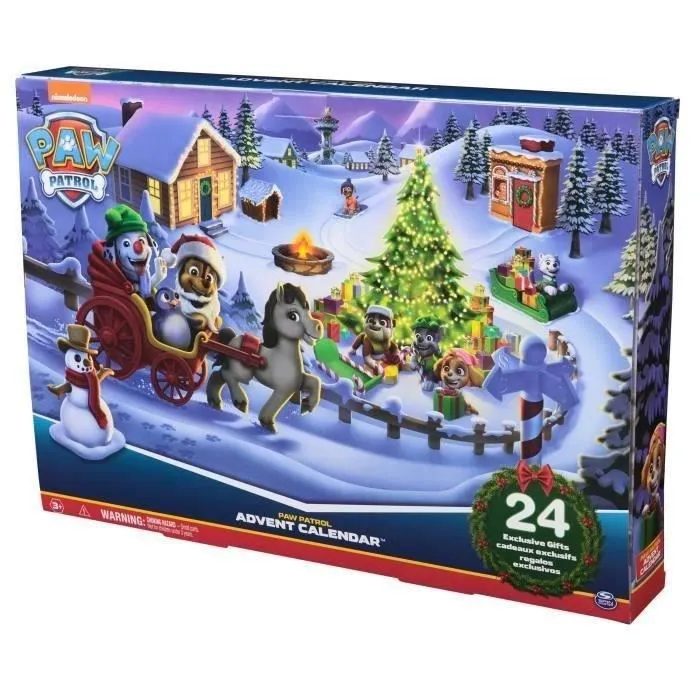 Spin Master Calendario de Adviento Paw Patrol SPI681147019850 0 Spin Master Calendario de Adviento Paw Patrol SPI681147019850 0