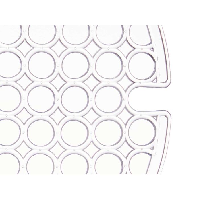 Esterilla para fregadero redonda 29 cm transparente - Kinvara (24 Unidades) 3 Esterilla para fregadero redonda 29 cm transparente - Kinvara (24 Unidades) 3