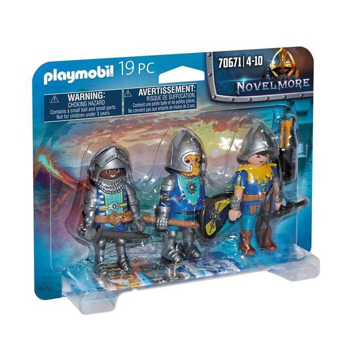 Set de 3 caballeros playmobil novelmore