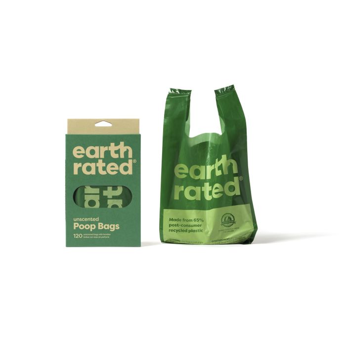 Earth Rated Bolsas Eco-Friendly con Asa 120 Bolsas Sin Perfume Extra Largas y Resistentes 4