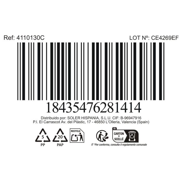 La Mediterranea Taza "Calobra" Crema 350 cc 3