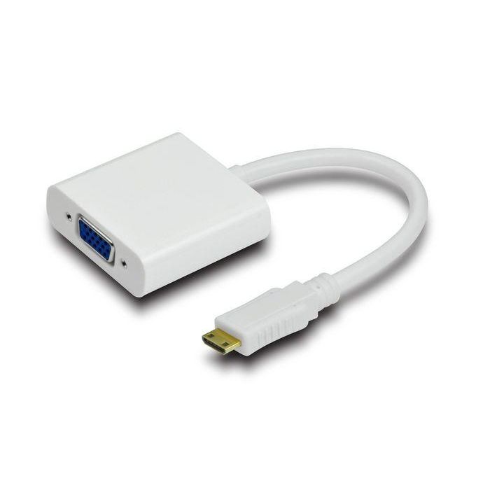 MicroConnect Adaptador Mini HDMI a VGA para Smartphone/Tablet a Pantalla/Proyector