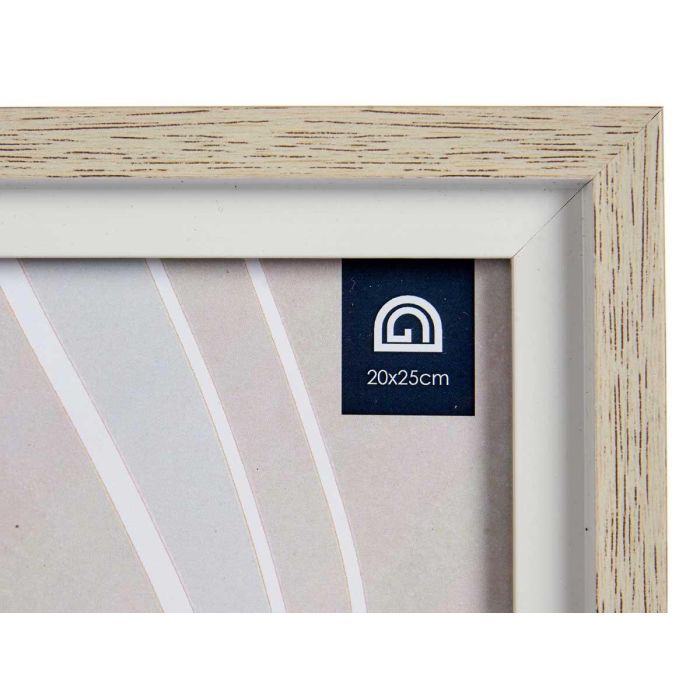 Giftdecor Portafotos Natural Borde Blanco 20x25 cm (Set de 24) 4