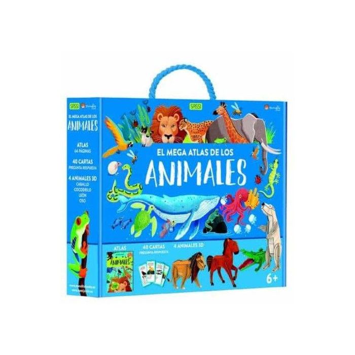 Mega Atlas Sassi Manolito Books Animales