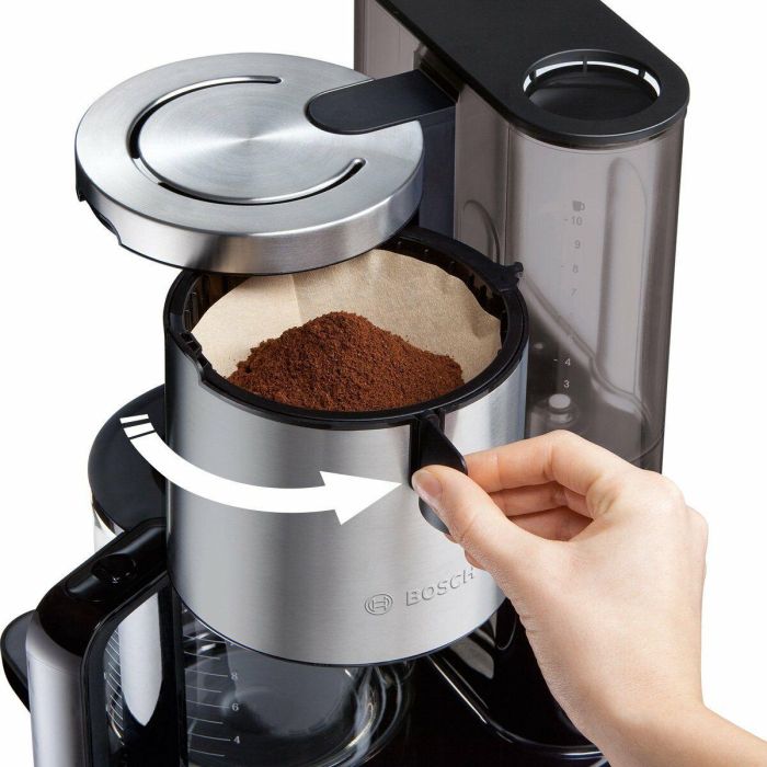 BOSCH TKA8633 Cafetera de filtro programable Styline - Negro 2 BOSCH TKA8633 Cafetera de filtro programable Styline - Negro 2