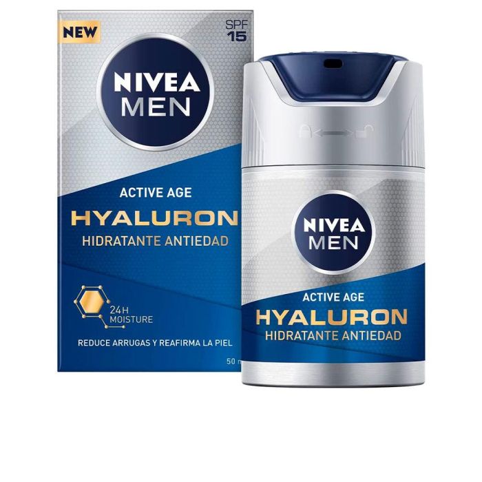 NIVEA MEN ACTIVE AGE Crema Antiarrugas Hidratante para Hombre 50 ml 1 NIVEA MEN ACTIVE AGE Crema Antiarrugas Hidratante para Hombre 50 ml 1