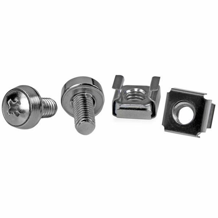 Soporte Startech CABSCREWM6 Plateado Acero Inoxidable (50 Unidades)