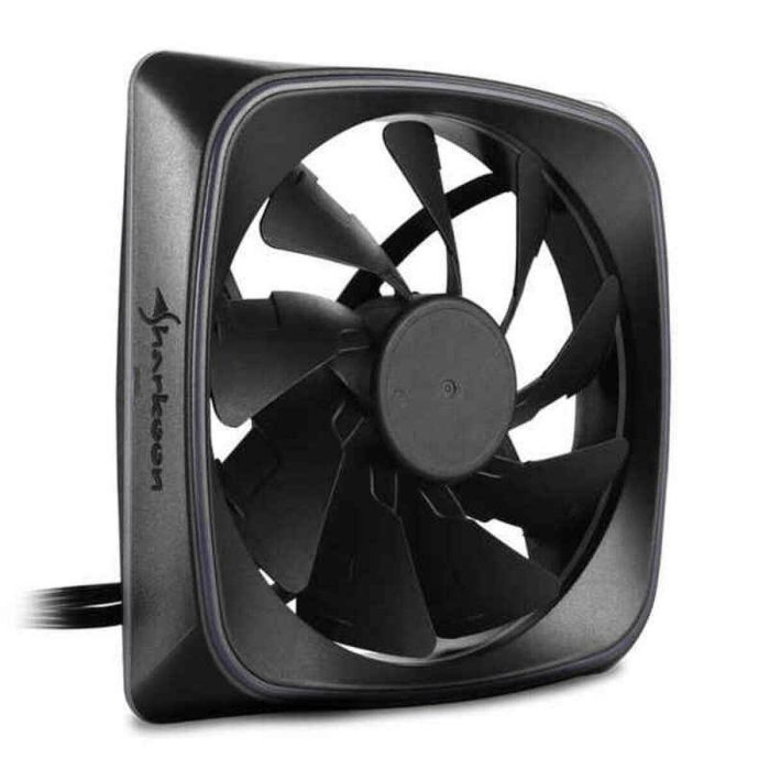 Sharkoon RGB SHARK Lights Ventilador de PC 120mm, Iluminación RGB Direccionable 3 Capas LED, Negro, Funcionamiento Silencioso con Marcos Modulares Sharkoon RGB SHARK Lights Ventilador de PC 120mm, Iluminación RGB Direccionable 3 Capas LED, Negro, Funcionamiento Silencioso con Marcos Modulares