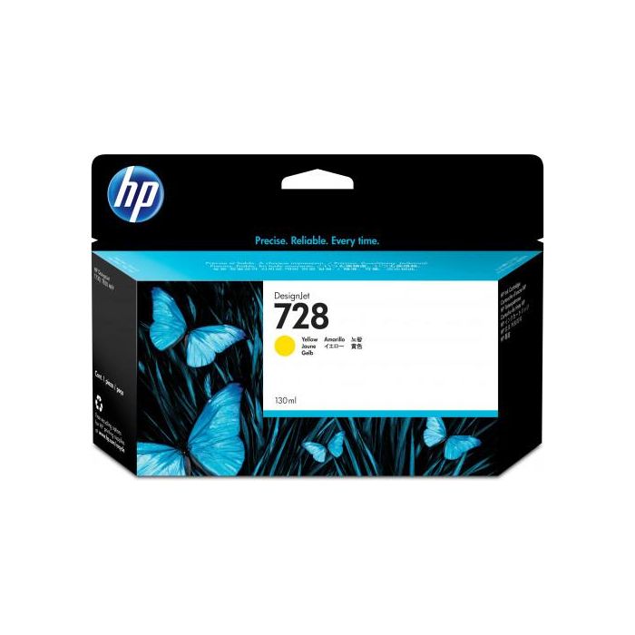 HP 728 Cartucho de Tinta HP728 Amarillo (F9J65A)