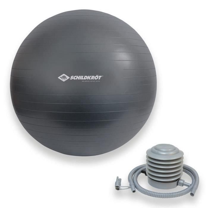 Balón de gimnasia - SCHILDKRÖT - 85cm - antracita - 1 Balón de gimnasia - SCHILDKRÖT - 85cm - antracita - 1