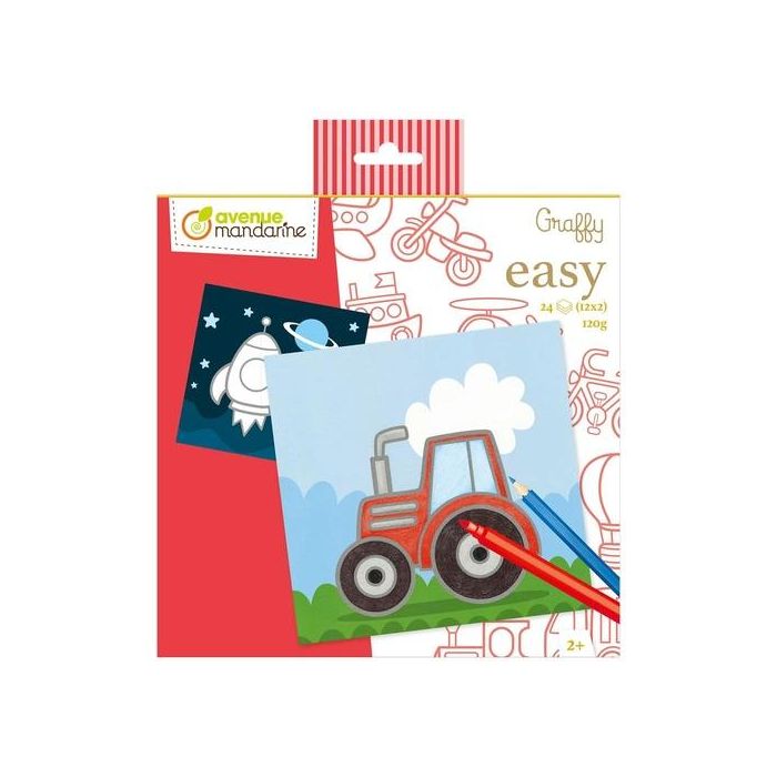 Libro De Colorear Avenue Mandarine Granja 120G 24H