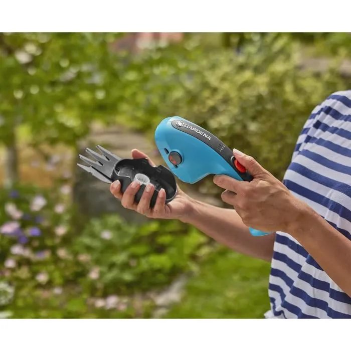 Gardena Kit Cisail A ClassicCut Li 3.6V/2.5 AH Protección de Cuchillas USB-C 9886-20 1