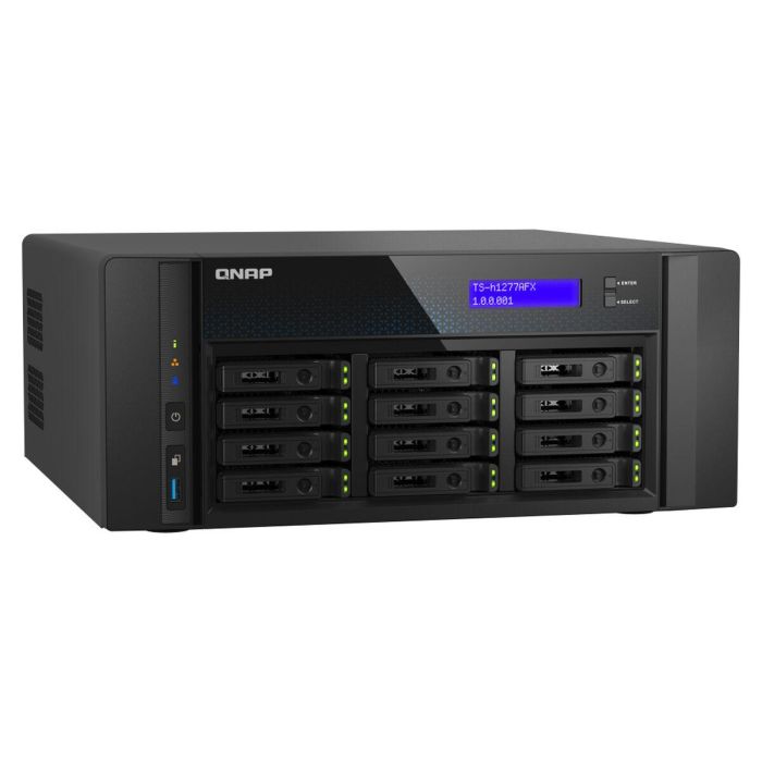 Almacenamiento en Red NAS Qnap TS-H1277AFX-R7-32G Negro 3 Almacenamiento en Red NAS Qnap TS-H1277AFX-R7-32G Negro 3