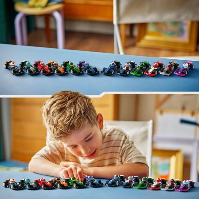 Caja de 36 minifiguras 71049 Coches de F1 coleccionables 4 Caja de 36 minifiguras 71049 Coches de F1 coleccionables 4