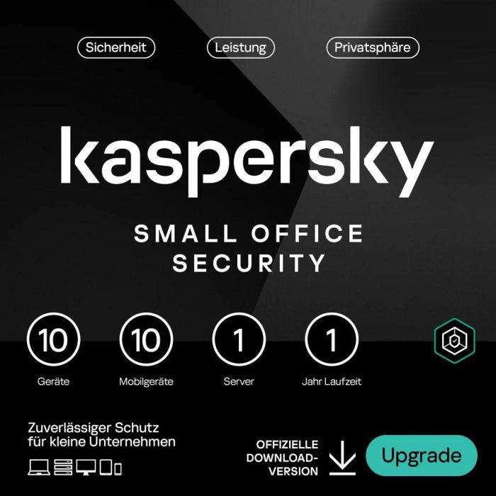 Kaspersky Small Office Security - 10 Usuarios 1 Año - Renovación - ESD Descarga