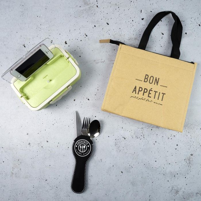 Cook Concept Bolsa Térmica Con Portacubiertos Coup De Fraiche 23x10x26 Cm 3