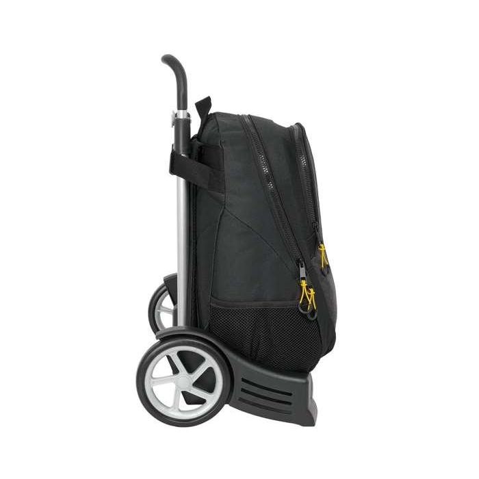 Mochila Escolar con Ruedas Munich Topo Negro 32 x 44 x 16 cm 2