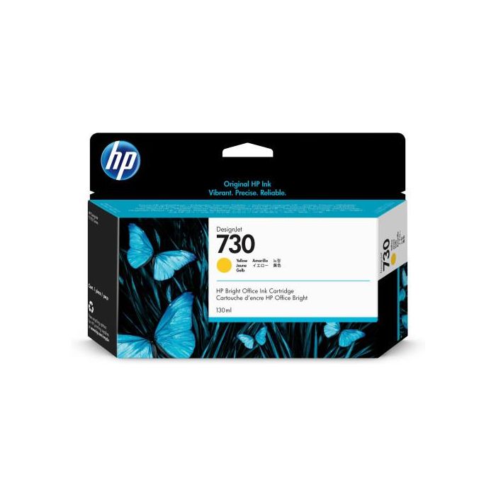 HP nº730 130-ml Yellow Ink Cartridge 1 HP nº730 130-ml Yellow Ink Cartridge 1