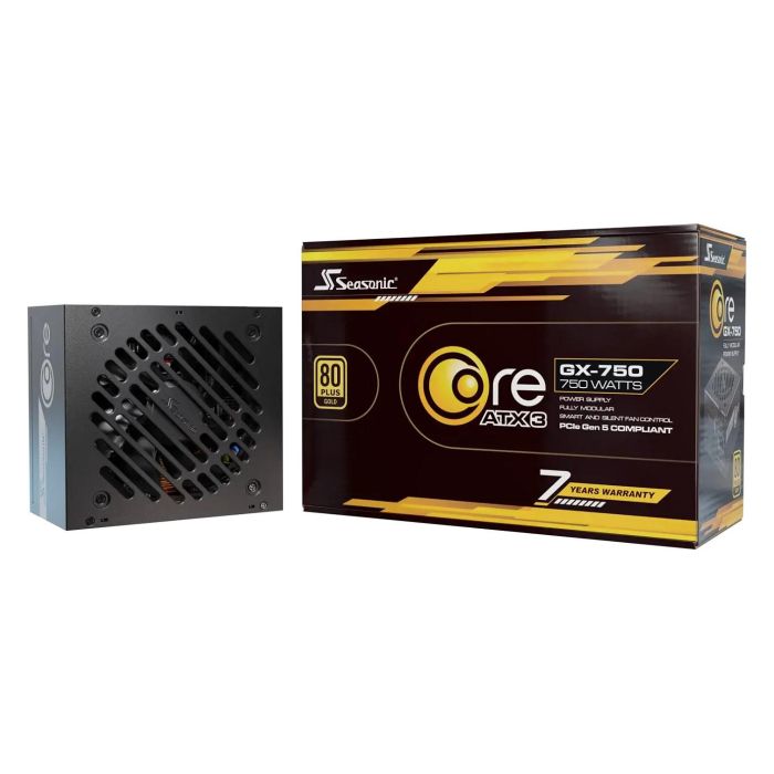 Seasonic Core GC-750 ATX3.1 80+ Gold Fuente de Alimentación 750W Modular para PC 8 Seasonic Core GC-750 ATX3.1 80+ Gold Fuente de Alimentación 750W Modular para PC 8