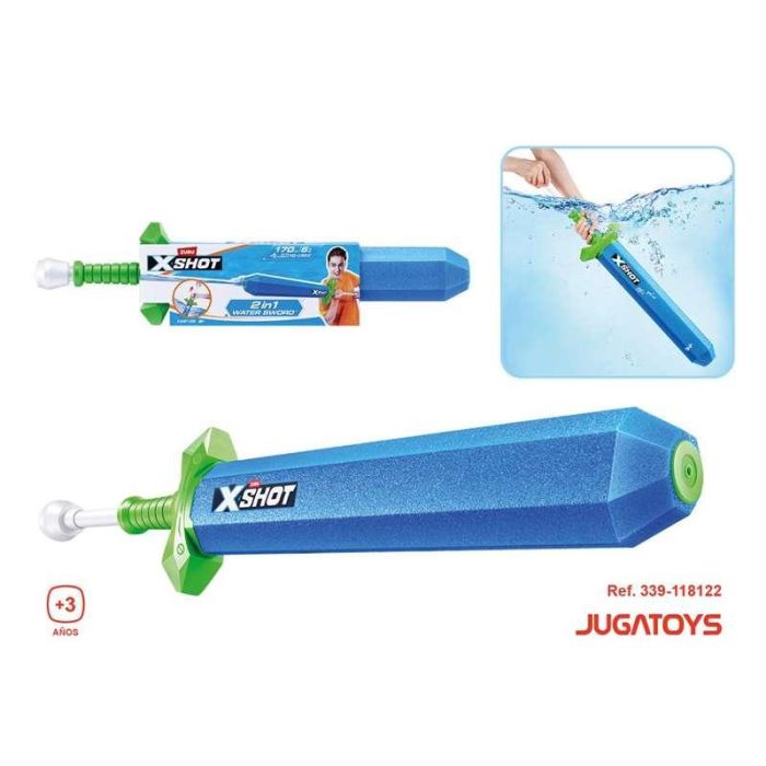 Espada lanzador de agua x-shot 2 en 1 15'5x65x5'5cm - modelos surtidos 4 Espada lanzador de agua x-shot 2 en 1 15'5x65x5'5cm - modelos surtidos 4