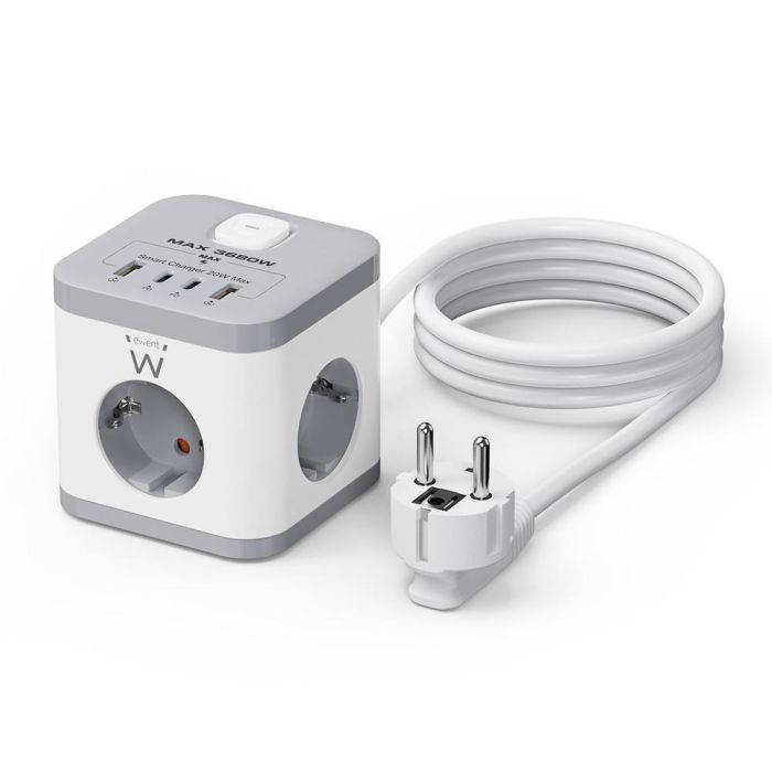 Regleta Ewent EW3863 3680 W (1,5 m)