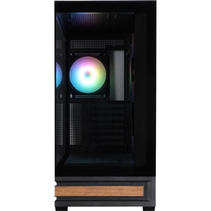 Zalman P40 NAMU BLACK Midi Tower, Torre PC Negra, ATX, Micro ATX, Mini-ITX, con 3 ventiladores 120mm instalados 1
