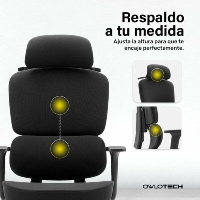 Silla de Oficina Owlotech Negro 4