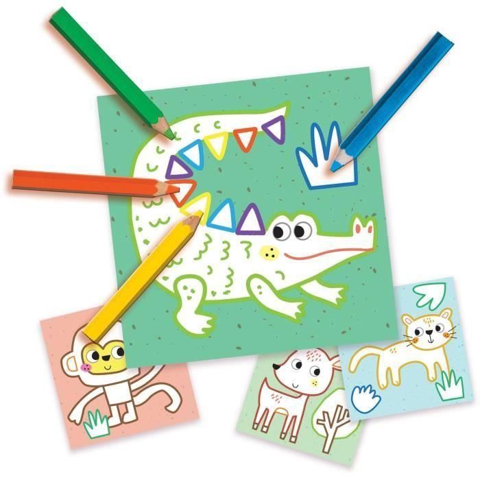 SES CREATIVE - My first - 3 en 1 Pintar con los dedos, colorear y formas adhesivas 4 SES CREATIVE - My first - 3 en 1 Pintar con los dedos, colorear y formas adhesivas 4