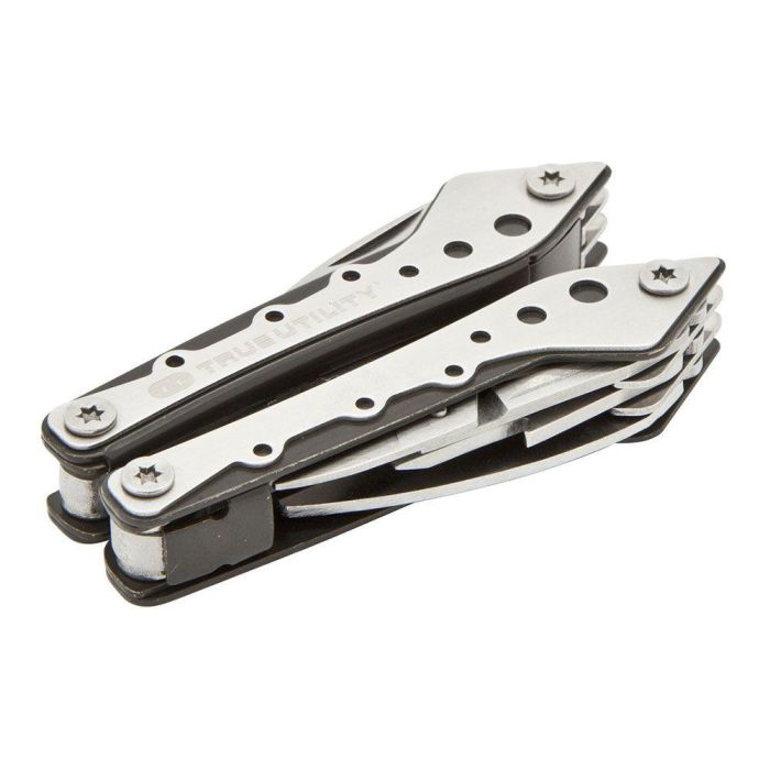 True Multiherramienta 10 en 1 de Acero Inoxidable con Tijeras, Cuchillo y Alicates 3