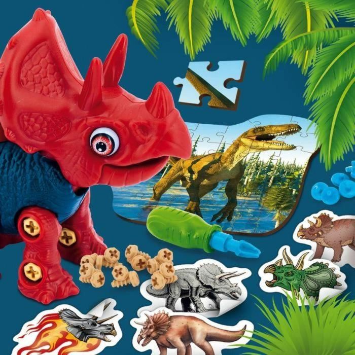 Juego de Ciencia Lisciani Giochi Triceratops 4