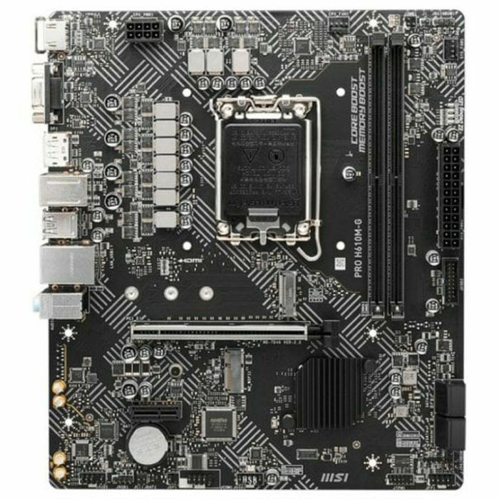 Msi MSI1701162253900 Placa base PRO H610M-G Intel H610 LGA 1700 micro ATX 0 Msi MSI1701162253900 Placa base PRO H610M-G Intel H610 LGA 1700 micro ATX 0