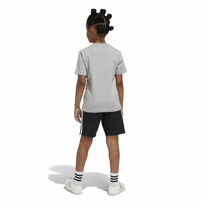 Conjunto Deportivo para Niños Adidas Little Essentials 3 Bandas 2