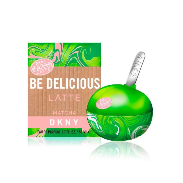 Donna Karan DKNY Be Delicious Latte Matcha - Eau de Parfum 50 ml - Fragancia para mujer con notas de manzana, té matcha y sándalo Donna Karan DKNY Be Delicious Latte Matcha - Eau de Parfum 50 ml - Fragancia para mujer con notas de manzana, té matcha y sándalo