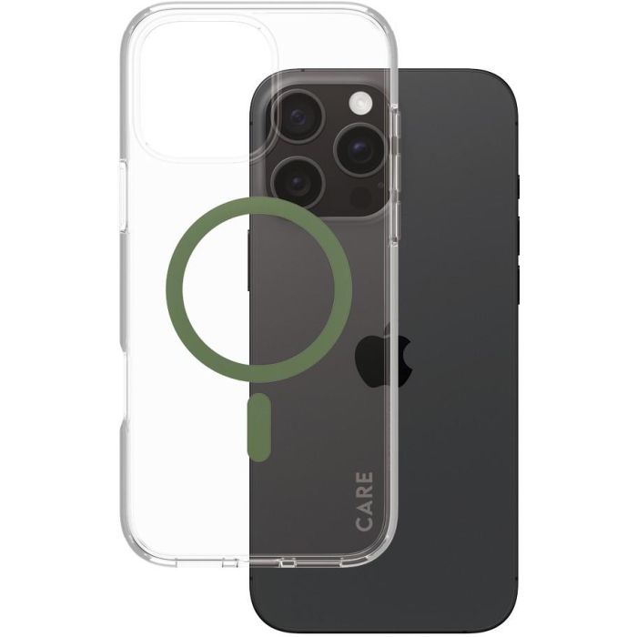 CARE Funda Flagship Green MagSafe para iPhone 16 Pro Max