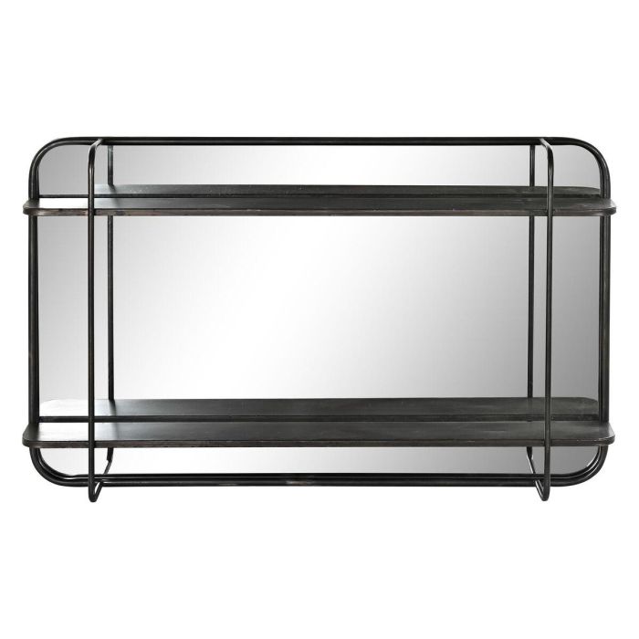 Espejo Loft DKD Home Decor Negro 12 x 50 x 80 cm