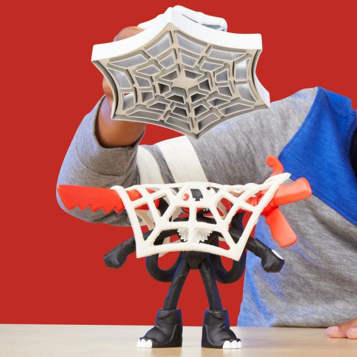 Play-Doh F9827 Set de Juego Spider-Man Marvel Lanza y Atrapa con Figuras Venom y Spider-Man, Incluye Caja Fuerte para Moldear 8 Play-Doh F9827 Set de Juego Spider-Man Marvel Lanza y Atrapa con Figuras Venom y Spider-Man, Incluye Caja Fuerte para Moldear 8