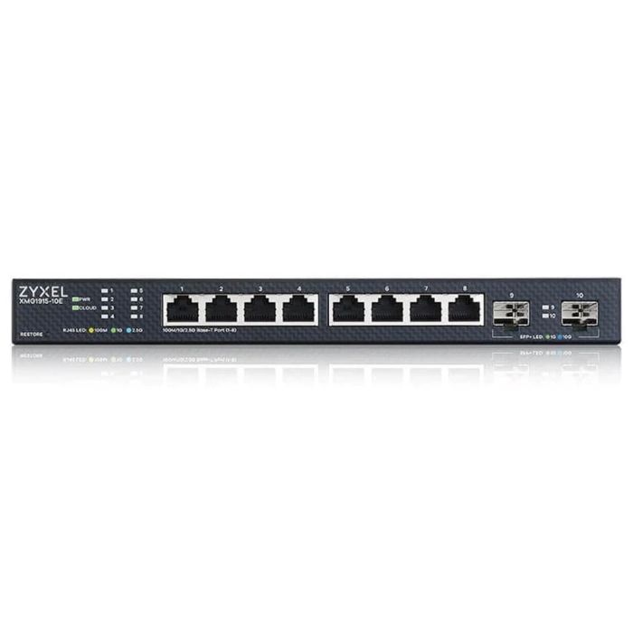 Zyxel XMG1915-10E Switch Gestionado L2 2.5G Ethernet 8 Puertos (100/1000/2500) QoS Soporte 80 Gbit/s 0 Zyxel XMG1915-10E Switch Gestionado L2 2.5G Ethernet 8 Puertos (100/1000/2500) QoS Soporte 80 Gbit/s 0