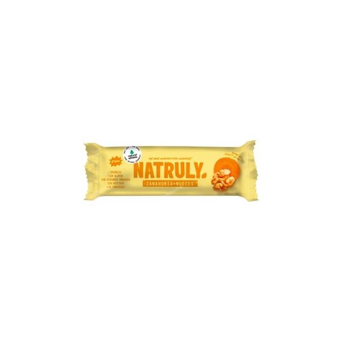 Natruly Barrita Raw De Zanahoria Y Nueces Bio 24 Barritas