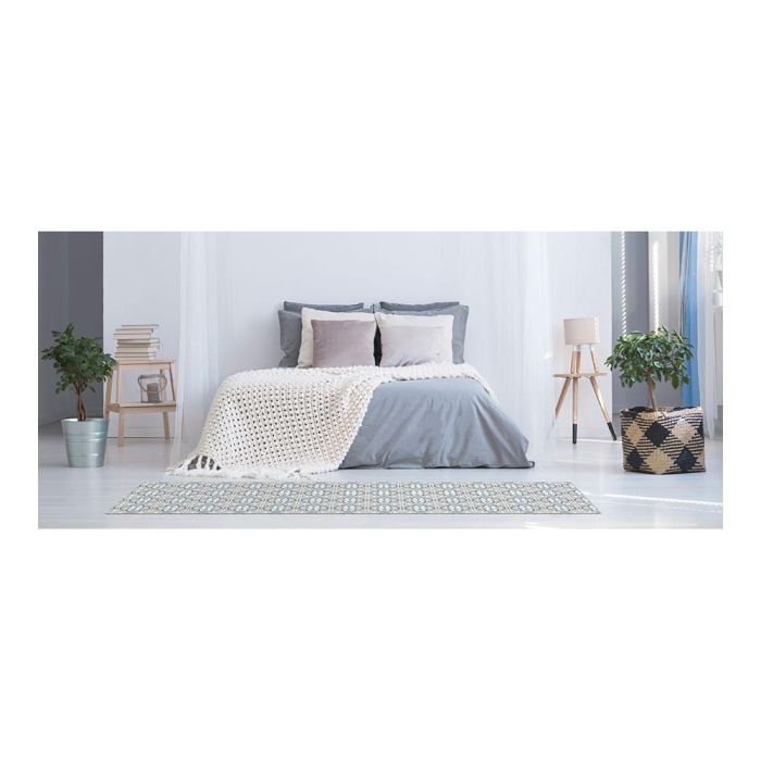 Croma Collection Alfombra vinílica Hidra topo 60 x 200 cm antideslizante lavable interior exterior PVC 3