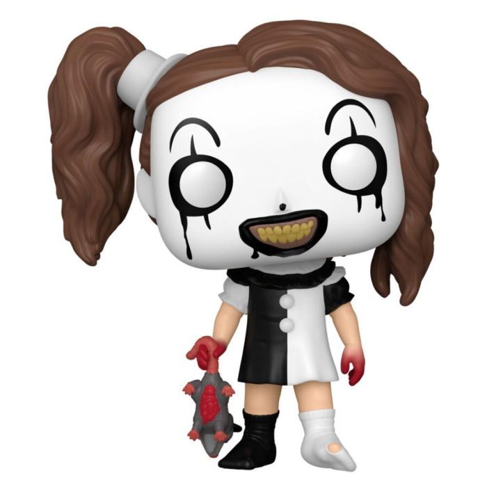FUNKO Figura POP Terrifier Damien Little Pale Girl 9cm Vinilo 1