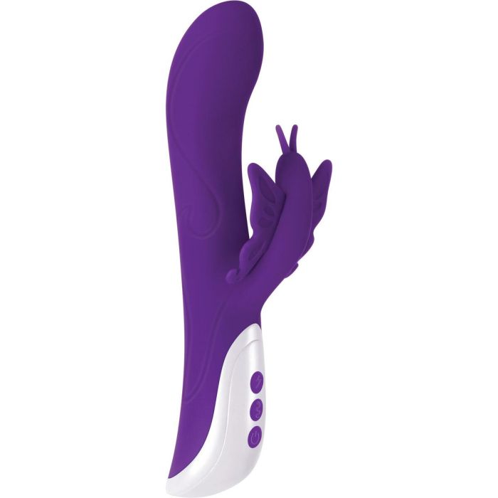 Vibrador Punto G Evolved Morado Mariposa Vibrador Punto G Evolved Morado Mariposa