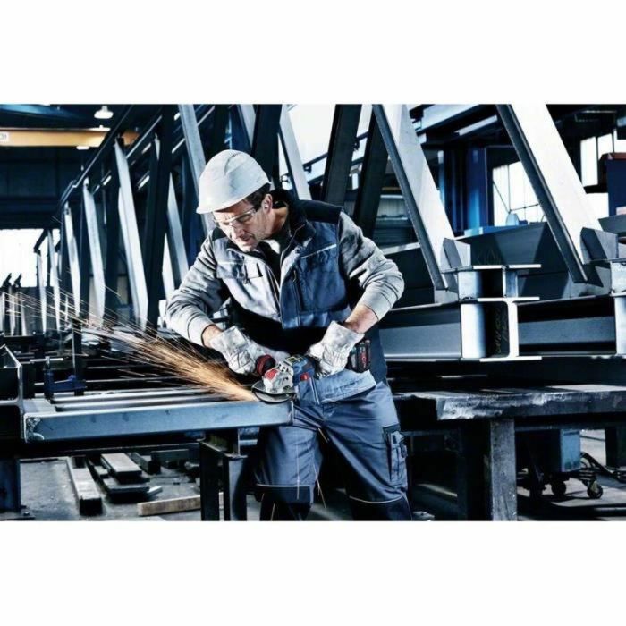 Bosch Professional GWX 18V-15 SC 06019H6501 Amoladora Angular BITURBO X-LOCK con 2 Baterías ProCORE18V 8.0Ah GAL 18V-160 C L-Boxx 2