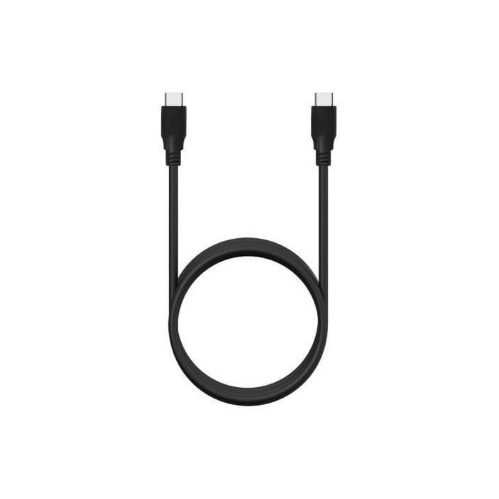 Cable USB 3.2 Tipo-C Aisens A107-0701 20GBPS 5A 100W/ USB Tipo-C Macho - USB Tipo-C Macho/ Hasta 100W/ 2500Mbps/ 60cm/ Negro 2 Cable USB 3.2 Tipo-C Aisens A107-0701 20GBPS 5A 100W/ USB Tipo-C Macho - USB Tipo-C Macho/ Hasta 100W/ 2500Mbps/ 60cm/ Negro 2