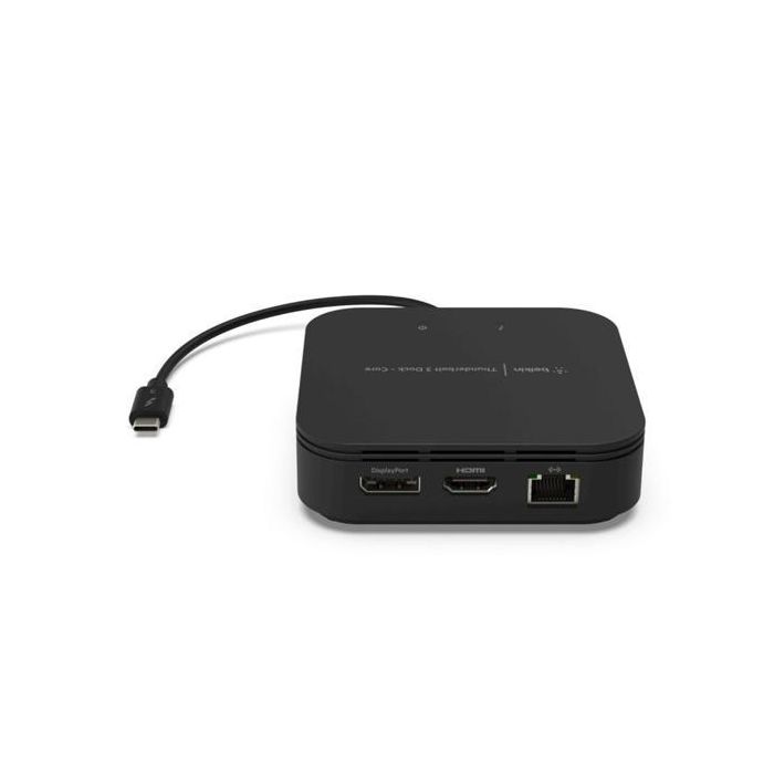 Belkin Docking Usb-C A 1Xthunderbolt 3 1Xusb-C Pd 1Xdp 1Xhdmi 4K 1Xusb-A 3.0 1Xusb-A 2.0 1Xaudio 1x1 grb Rj45 Negro