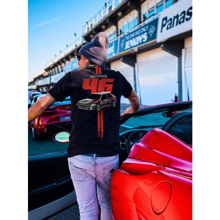 Radikal Revolution RKLDI102M Camiseta Winners Never Quit Lancia Delta Integrale Rally Legendario 6 Títulos Mundiales Negro Talla M 2 Radikal Revolution RKLDI102M Camiseta Winners Never Quit Lancia Delta Integrale Rally Legendario 6 Títulos Mundiales Negro Talla M 2