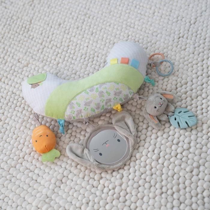 Ingenuity ING0074451173286 Alfombra de Juego para Bebé Sylvi | Juguetes Multisensoriales y Tiempo Boca Abajo 1